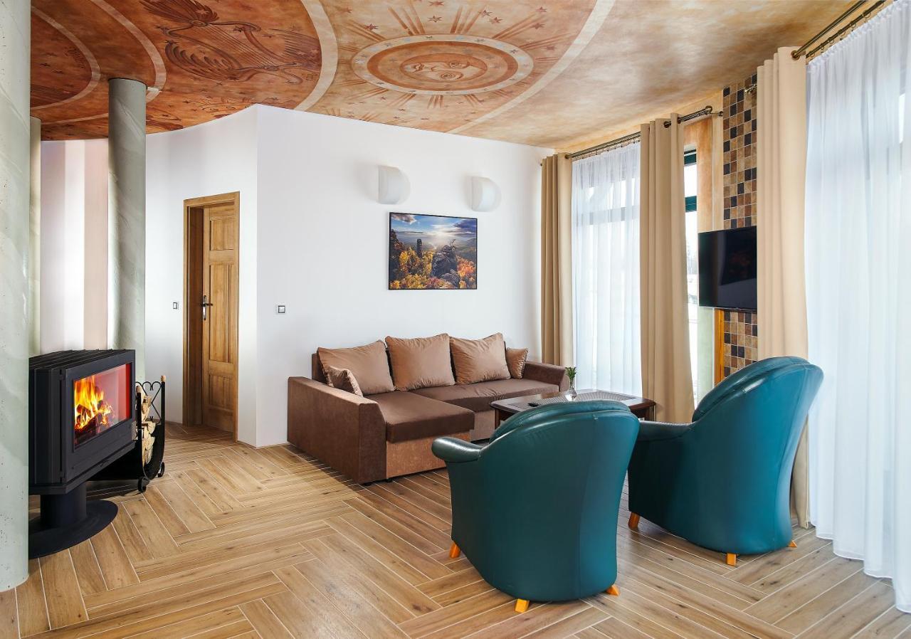 Hotel Dymnik Rumburk Esterno foto